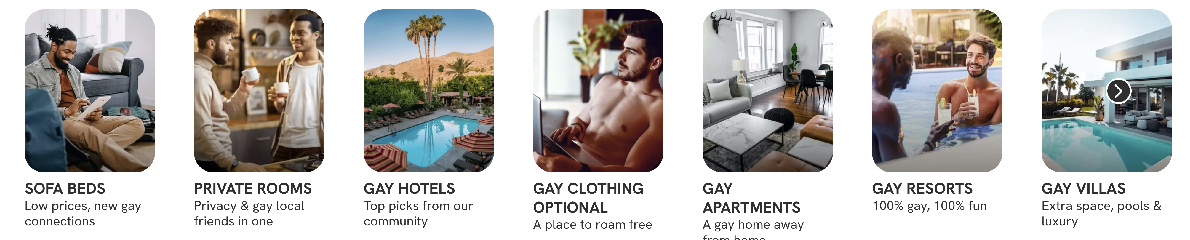 Premium LGBTQ+ hotel & travel placement
