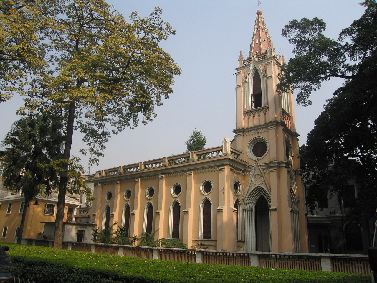 Colonial-era chapel on Shamian Island, Guangzhou
